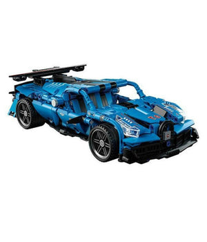 Costruzioni Mattoncini 521 + Pezzi Auto Sportiva Compatibile Q-jm802         