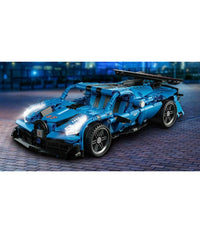 Costruzioni Mattoncini 521 + Pezzi Auto Sportiva Compatibile Q-jm802         