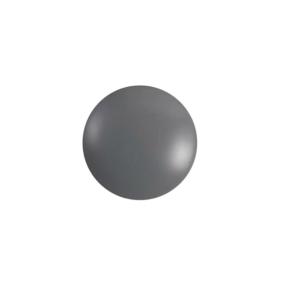 Piletta click-clack universale lavabo bidet in ottone con tappo grigio opaco | Noana