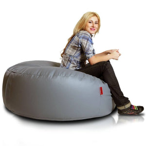 Cover pouf rotondo morbido island ecopelle