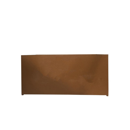 Cover/Rivestimento per Cassoni Alaka Corten Cm 107,5 × 48,5 X 42 H Tecnokit