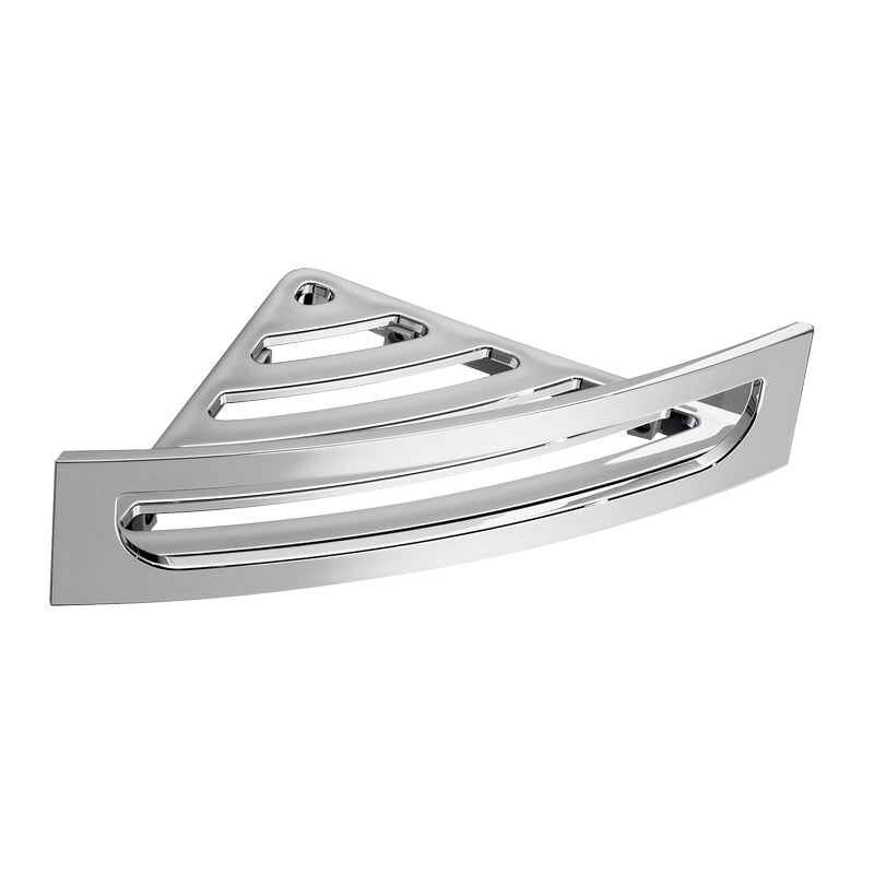 Porta oggetti angolare ABS cromato serie Clip CP80 Gedy