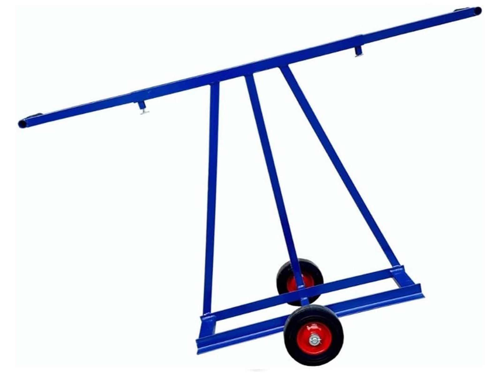 ALLINOX Carrello Portalastre Leggero Da Cantiere Trasportino Lastre 2 Ruote