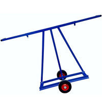 CARRELLO DA CANTIERE PORTA LASTRE LEGGERO 79X20 CM