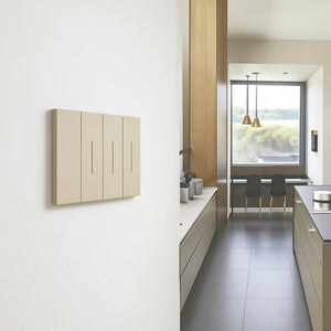 Bticino living now cover copriforo 1 modulo per supporti compatibili *** colore sabbia, confezione 1