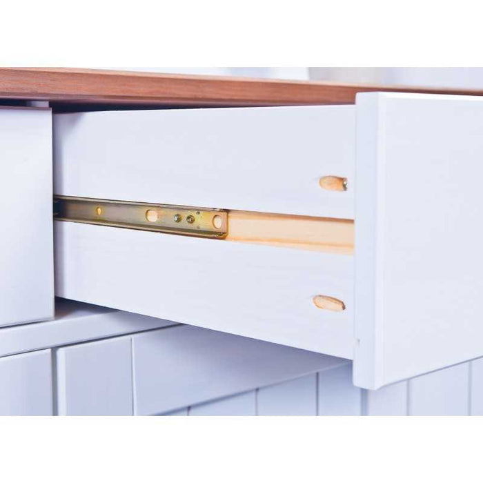 Credenza 3 + 2 ante + 3 cassetti Inter Link dim. 131x45x205h