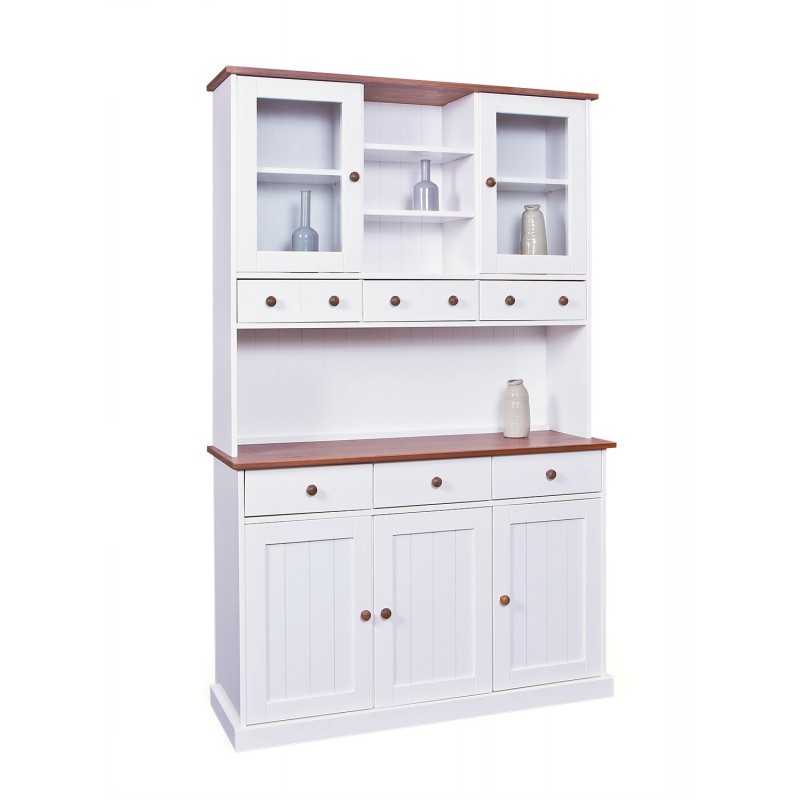 Credenza 3 + 2 ante + 3 cassetti Inter Link dim. 131x45x205h