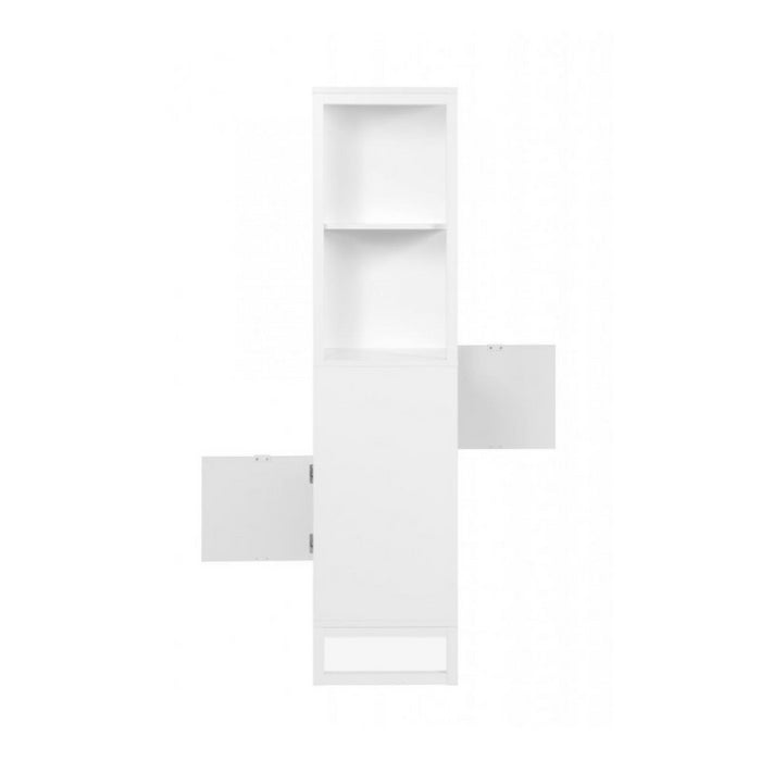 Credenza a giorno Sumatra20A bianca bifacciale