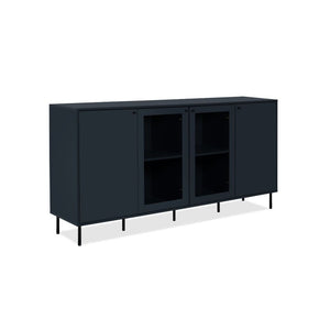 Credenza blue navy 4 ante Caracas51A 180X40X90H
