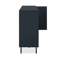 Credenza Caracas 51A con 4 ante e 4 ripiani colore navy blue