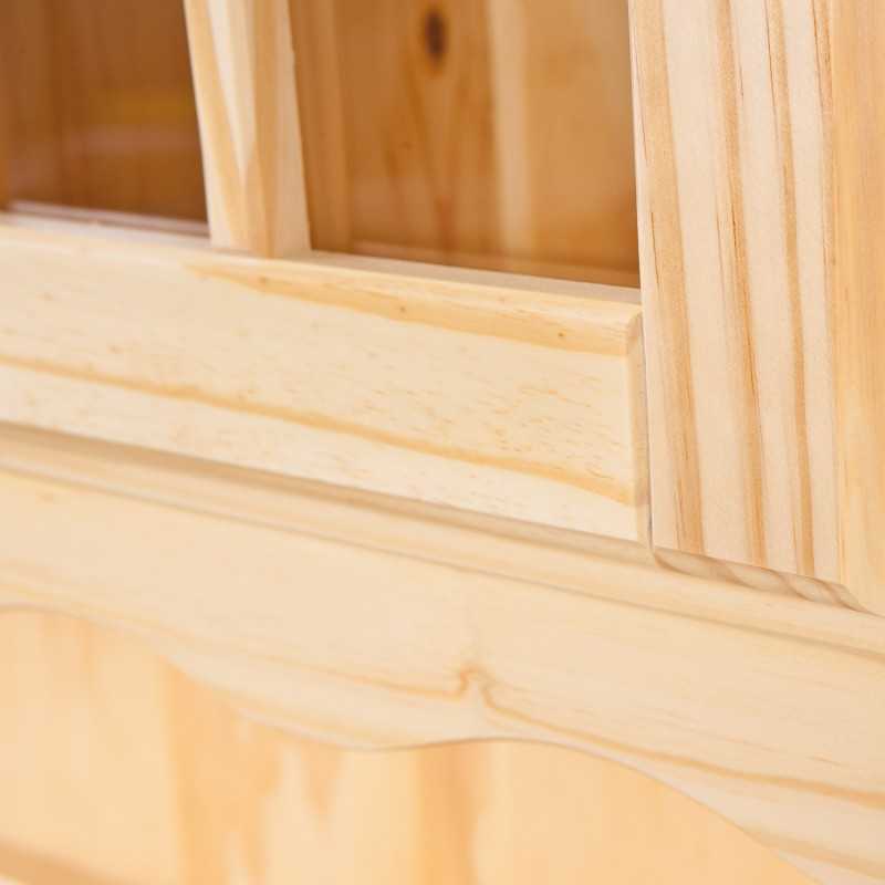 Credenza Inter Link 2 ante + 3 cassetti  dim. 130x43/32x198h