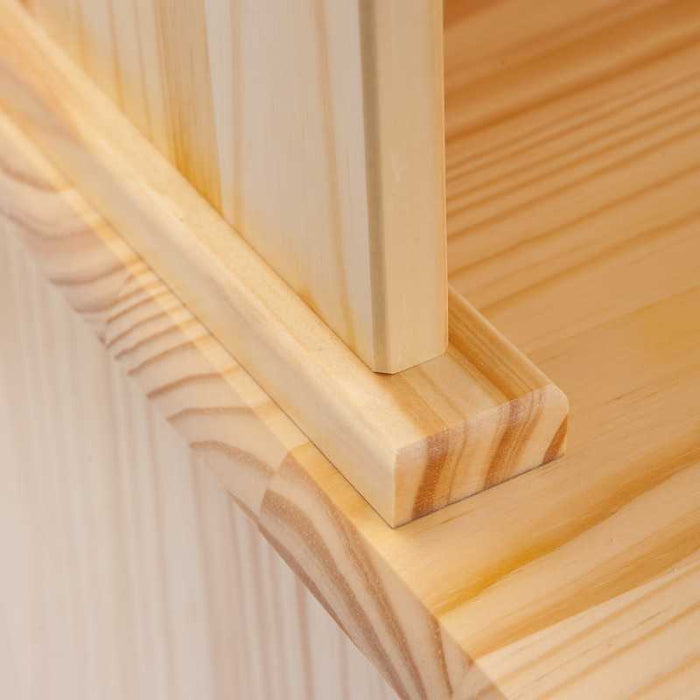 Credenza Inter Link 2 ante + 3 cassetti  dim. 130x43/32x198h