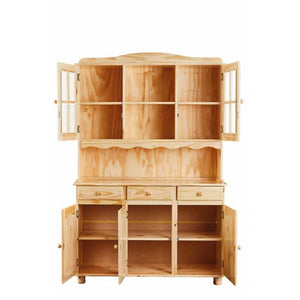 Credenza Inter Link 2 ante + 3 cassetti  dim. 130x43/32x198h