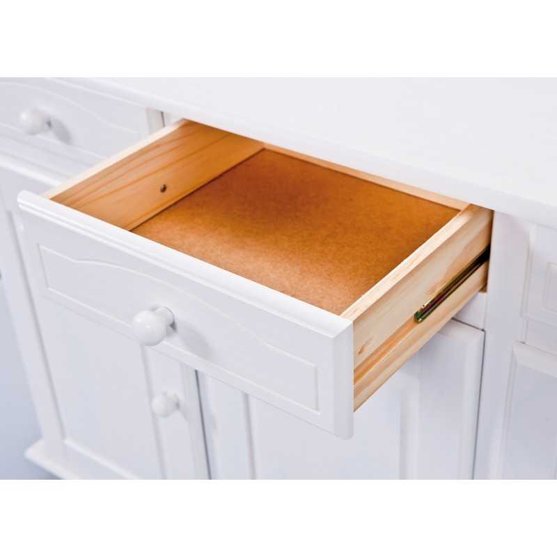 Credenza Inter Link dim. 130x43/32x198h