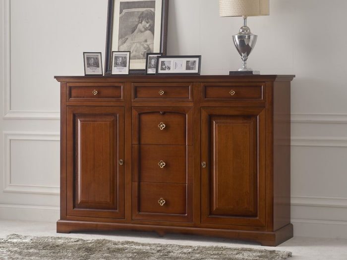 Credenzone in legno 2 porte 6 cassetti misura l.170 p.46 h.116 - Mobili 2G