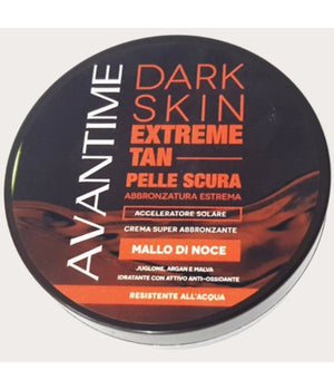 Crema Abbronzante Mandorle Dolci Mallo Di Noce Argan Malva Idratante Solare         