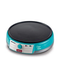 Crepes Maker Party Time - Piastra Antiaderente - 1000W - Azzurro