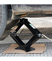 Cric Crick A Pantografo Manovella Sollevatore Manuale 1 Ton Auto Ruote 1000 Kg         