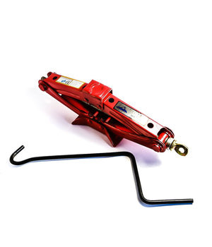 Cric Crick A Pantografo Manovella Sollevatore Manuale 1,5 Ton Auto Ruote 1500 Kg         