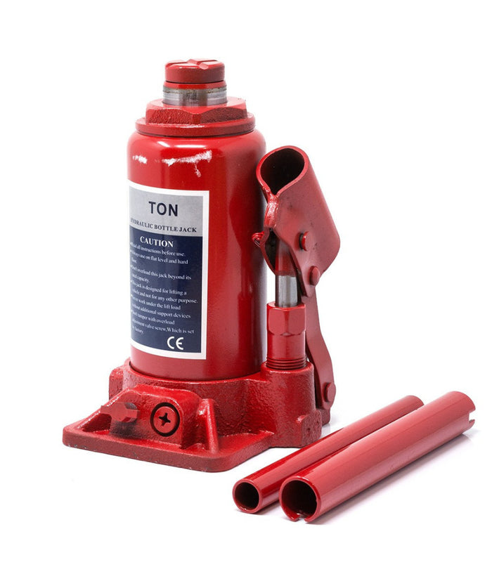 Cric-sollevatore Crick Idraulico A Bottiglia 5 T Tonnellate Martinetto Manuale         