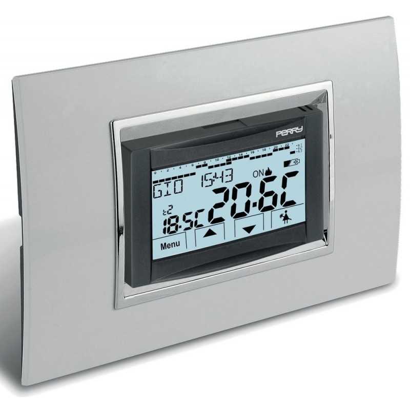 Cronotermostato da Incasso Perry Moon Touch Screen