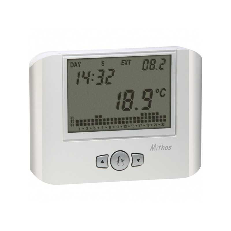 Cronotermostato da Parete Mithos Bianco