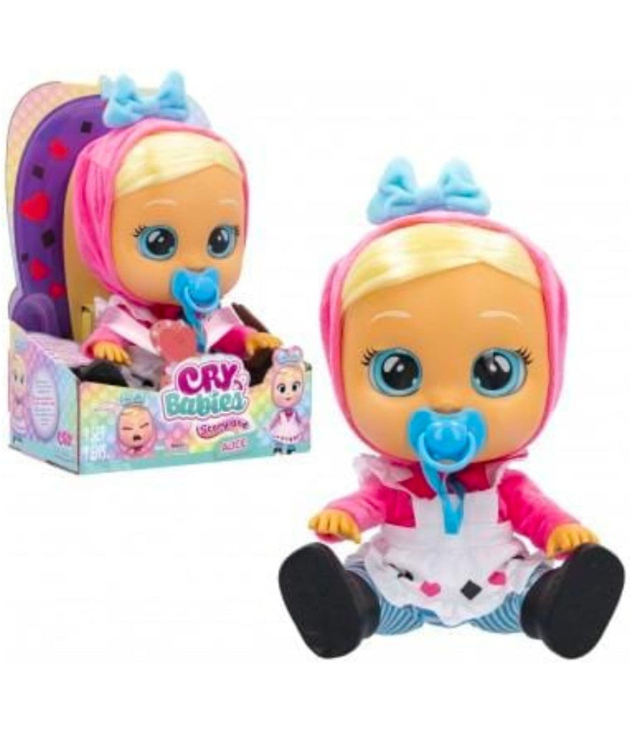 Cry Babies Storyland Alice Bambola Interattiva Giocattolo Per Bambine Età  18+         