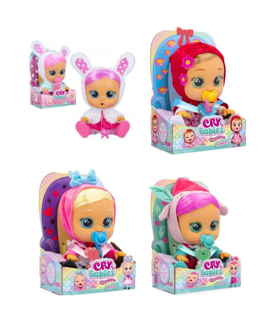 Cry Babies Storyland Piggy Bambola Interattiva Giocattolo Per Bambine Età  18+         