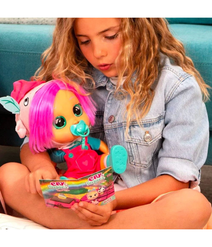 Cry Babies Storyland Piggy Bambola Interattiva Giocattolo Per Bambine Età  18+         