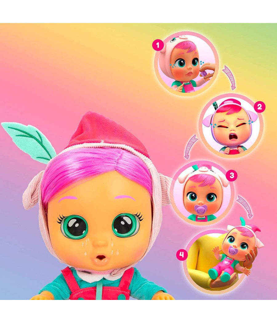 Cry Babies Storyland Piggy Bambola Interattiva Giocattolo Per Bambine Età  18+         