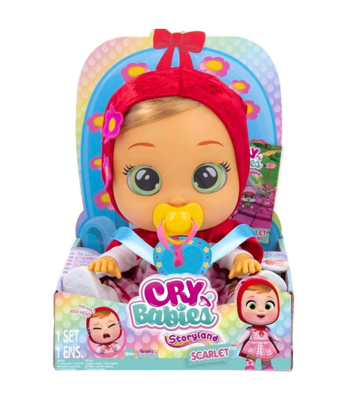 Cry Babies Storyland Scarlet Bambola Interattiva Giocattolo Per Bambine Età  18+         