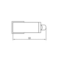 Ogomondo miscelatore rubinetto per bidet purple colore nero black bagno casa *** confezione 1