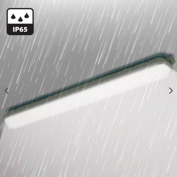 Optonica 6704 plafoniera led 150cm 55w 4500k ip65 impermeabile interno /esterno