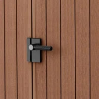 Casetta da Giardino Darwin 4x4, Marrone, 125,8 X 117 X 205 h