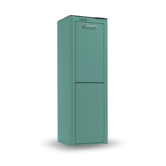 CUBEK: Pattumiera per raccolta differenziata a 2 scomparti