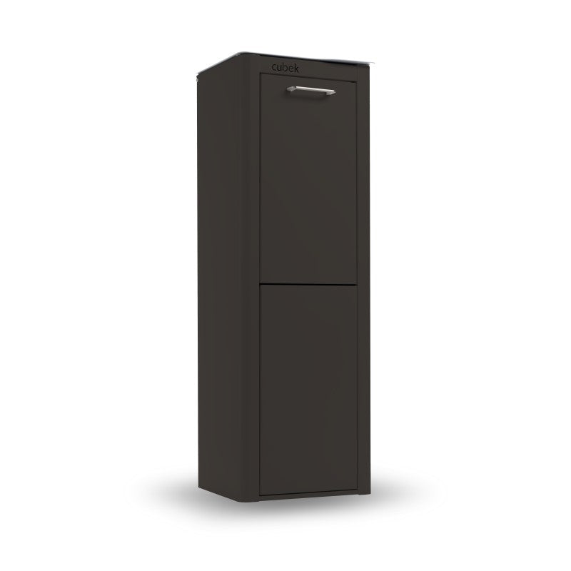 CUBEK: Pattumiera per raccolta differenziata a 2 scomparti