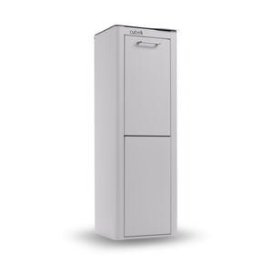 CUBEK: Pattumiera per raccolta differenziata a 2 scomparti