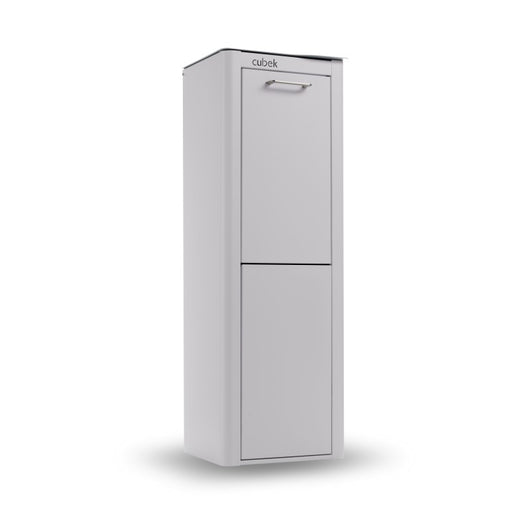 CUBEK: Pattumiera per raccolta differenziata a 2 scomparti