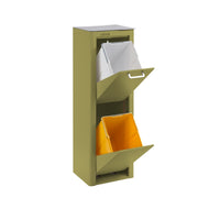 CUBEK: Pattumiera per raccolta differenziata a 2 scomparti