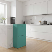 CUBEK - Pattumiera per raccolta differenziata a 4 scomparti