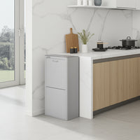 CUBEK - Pattumiera per raccolta differenziata a 4 scomparti