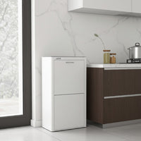 CUBEK - Pattumiera per raccolta differenziata a 4 scomparti