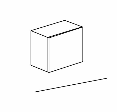 Cubo sospeso finitura Lava, Made in Italy, ZLCINFNPENEW36
