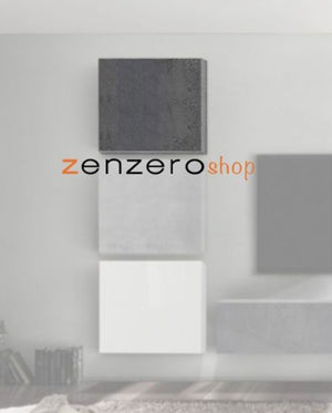 Cubo moderno e di design Ossido e Beton, ZLCINFCUOSBE