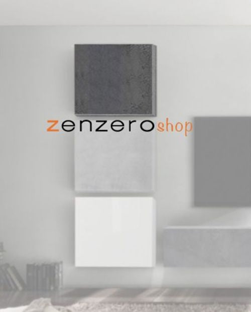 Cubo moderno e di design Ossido e Beton, ZLCINFCUOSBE