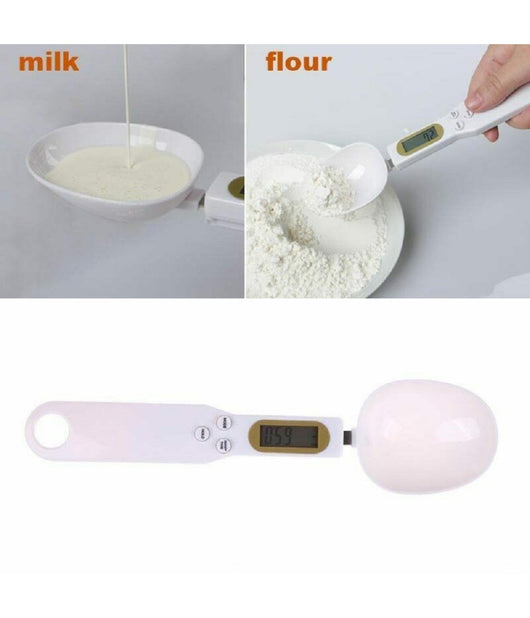Cucchiaio Bilancia Bilancino Digitale Di Precisione Da Cucina 0.1 - 500g Grammi         