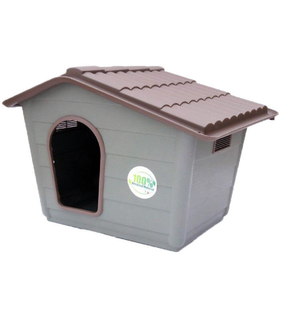 Cuccia Casetta Per Cane Taglia Grande Cani Casa Giardino 98x75x70 Cm         