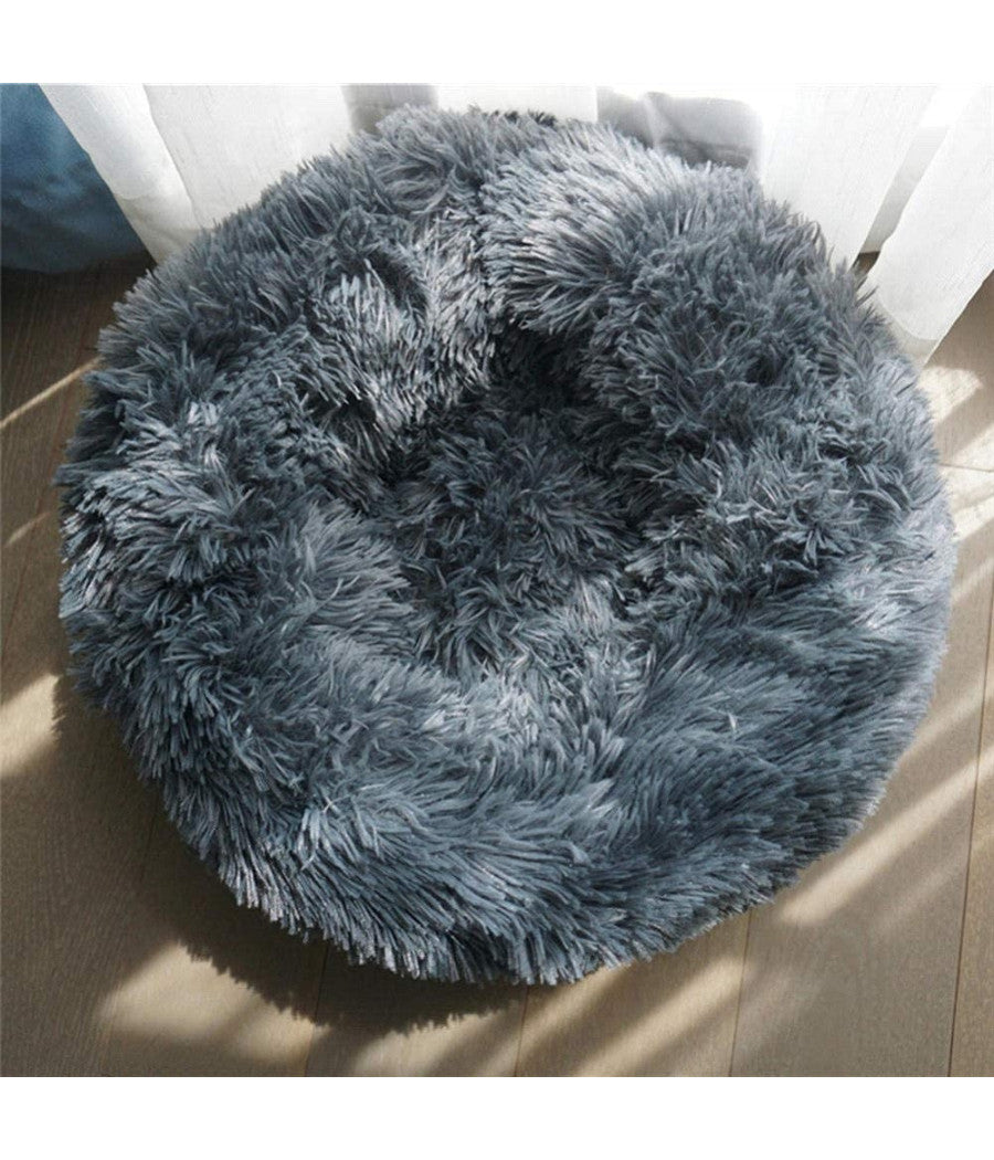 Cuccia In Velluto Peluche Lavabile Super Morbida Per Cani Gatti Animali Da 50 Cm         