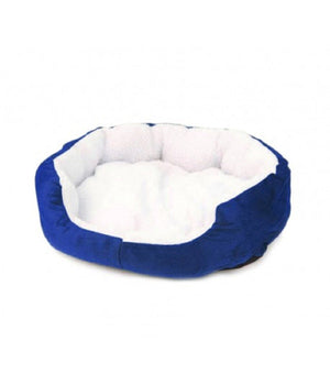 Cuccia Morbida Per Cani E Gatti Inverno Caldo In Pile 42x30x15cm Con Cuscino         