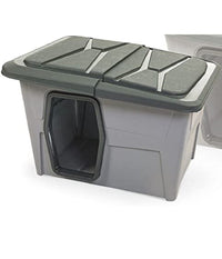 Cuccia Per Cani Baraka Muedium 93 X 73 X 60 Cm Griglia Laterale Per Circolo Aria         